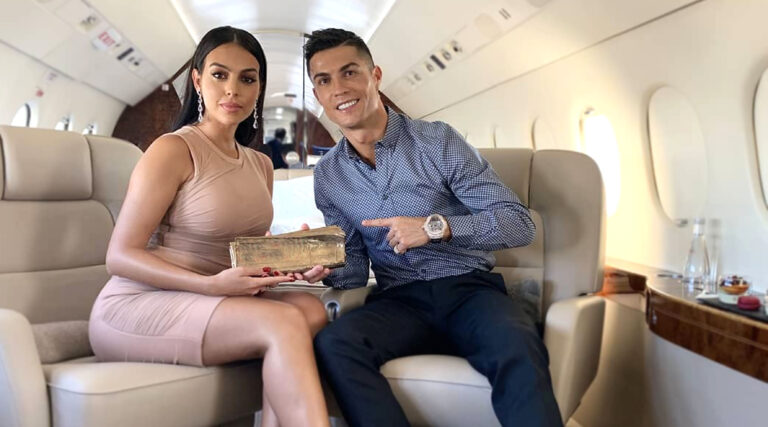 Ronaldo and Georgina en Route to Iran : A Star-Studded Journey