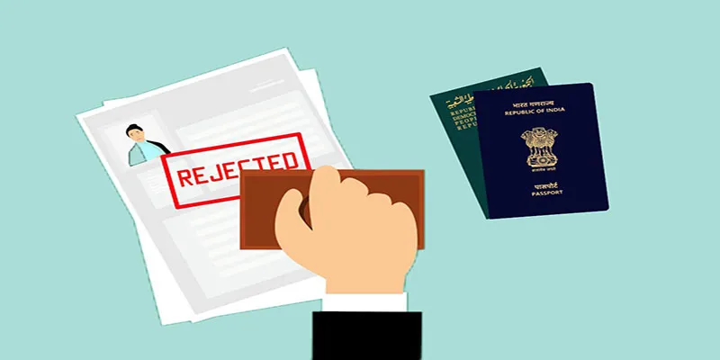 Why is the Iran visa rejected?
