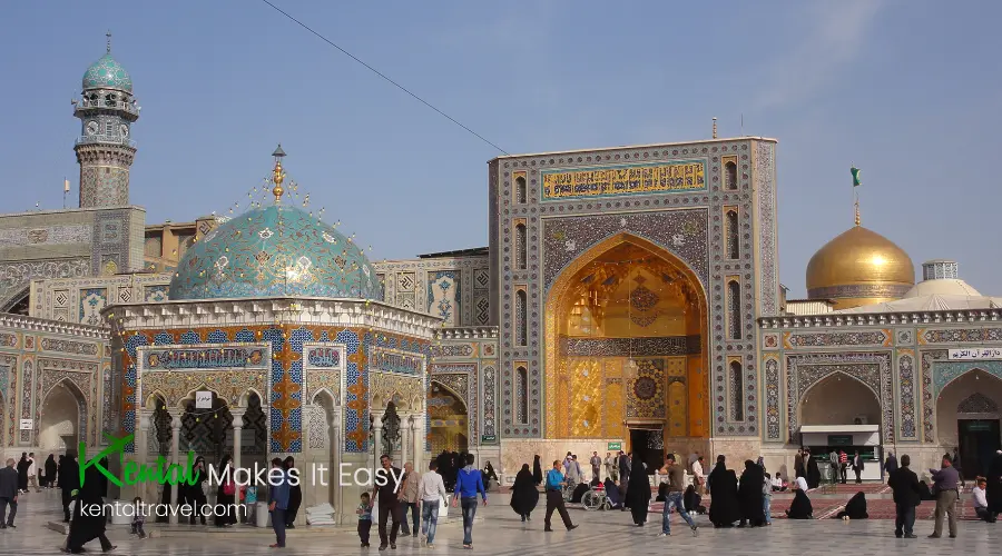 Imam Reza Shrine: LandmarkCalligraphy, and stunning Persian Islamic Architecture