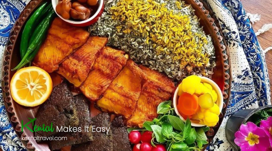 Sabzi Polo Mahi (Herb Rice with Fish)